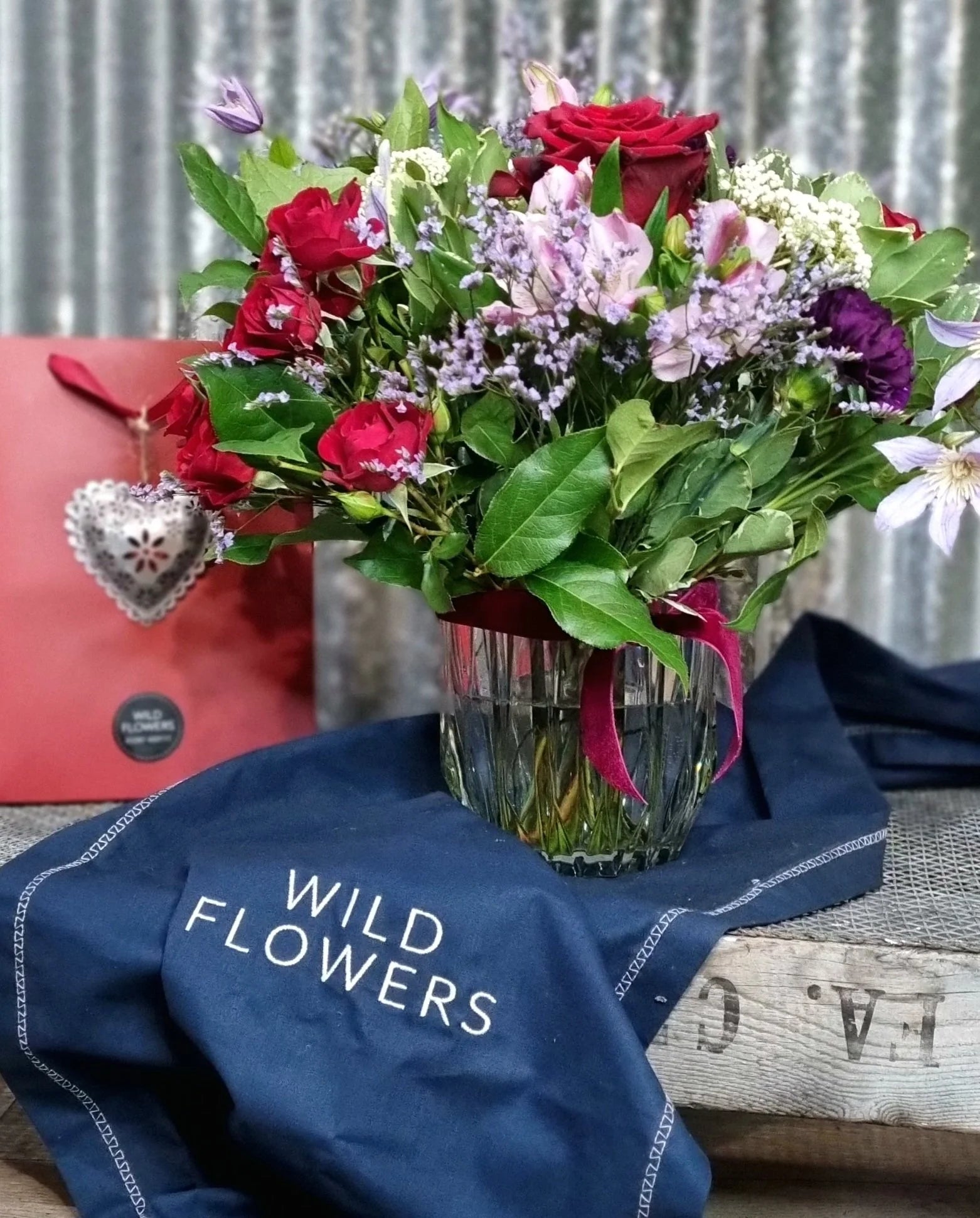 Luxury Valentines Vase arrangement