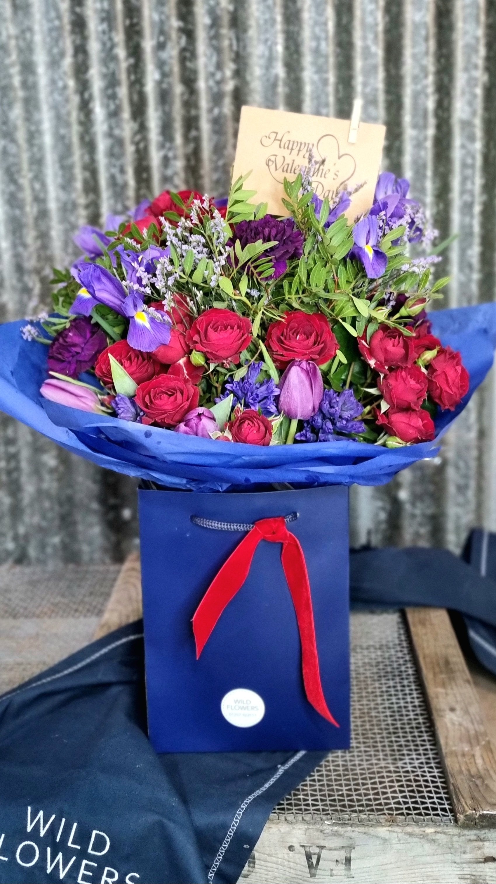 Violets are not Blue Gift Bag