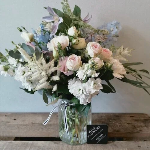 Classic - Flowers in a Glass Vase