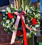 Fresh Eucalyptus  Valentines Heart