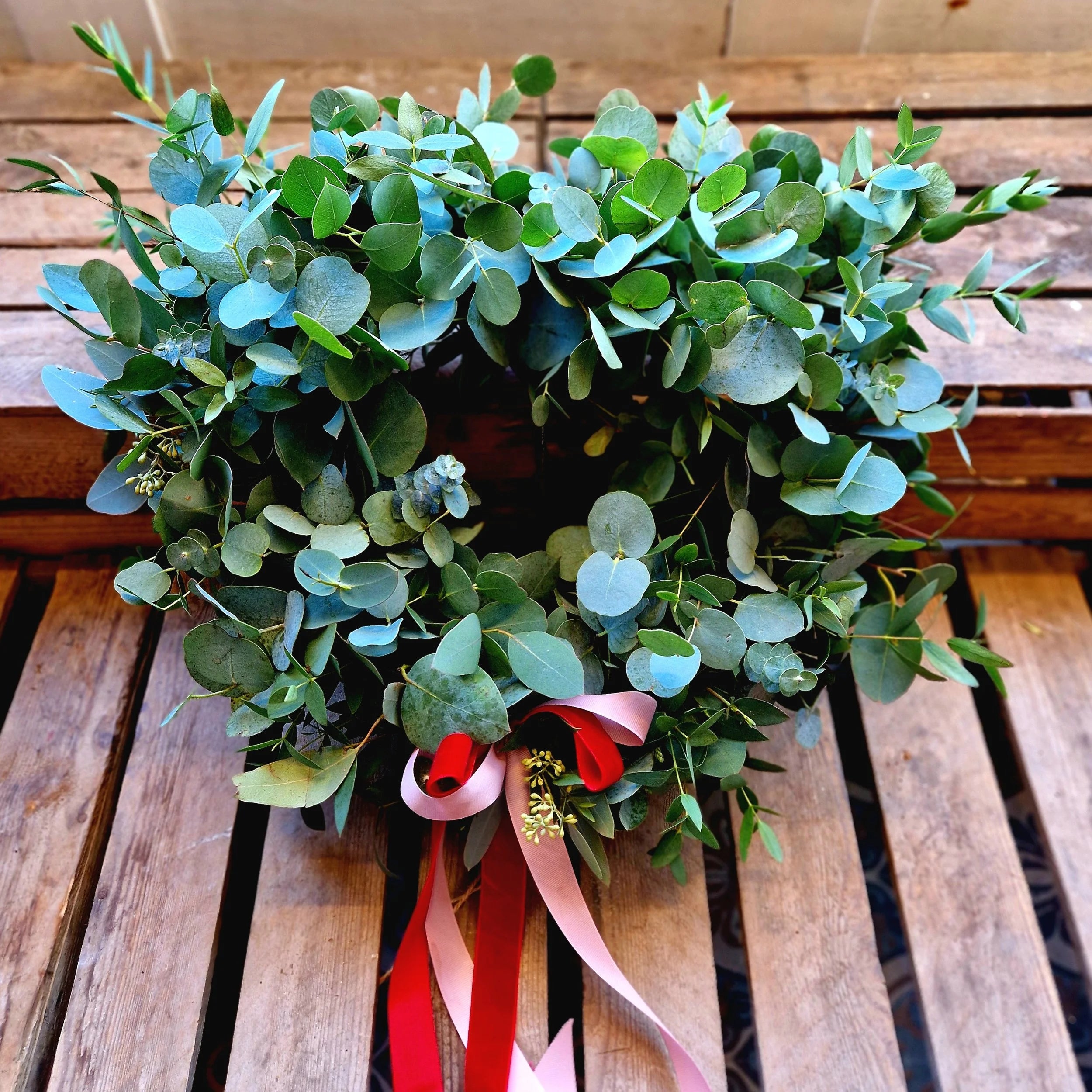 Fresh Eucalyptus  Valentines Heart