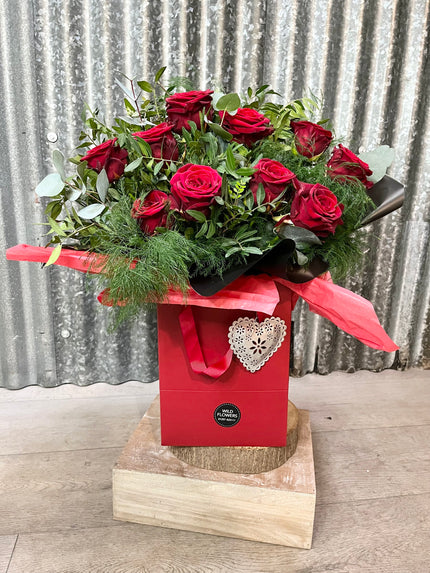 Classic Luxury Red Roses