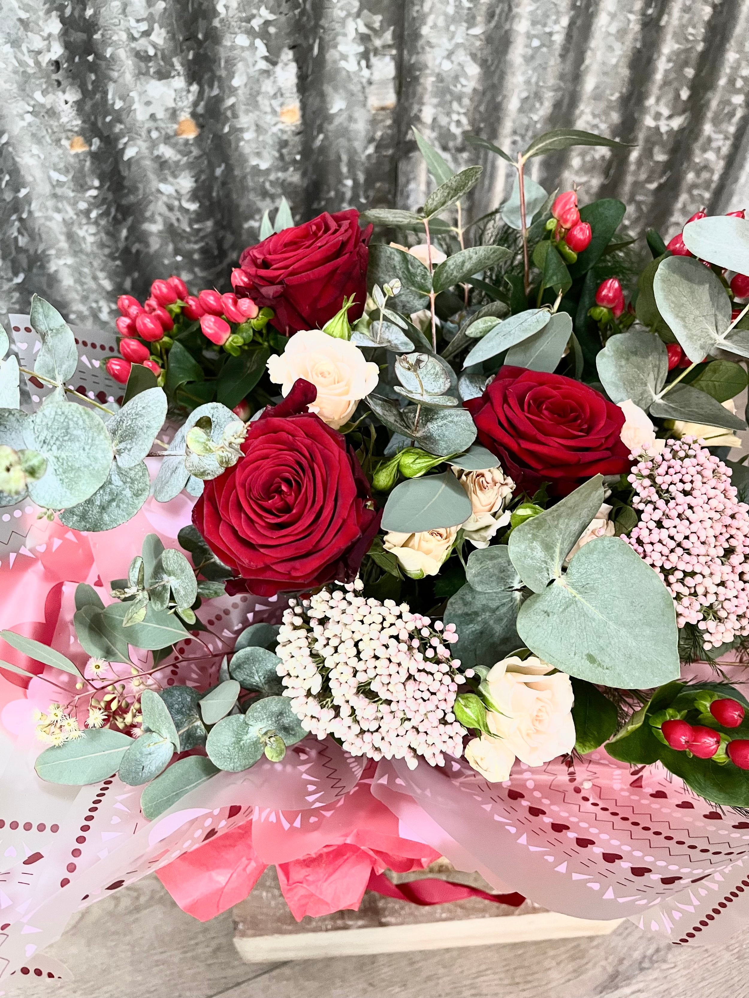 Wild About You - Flowers in a Gift Bag