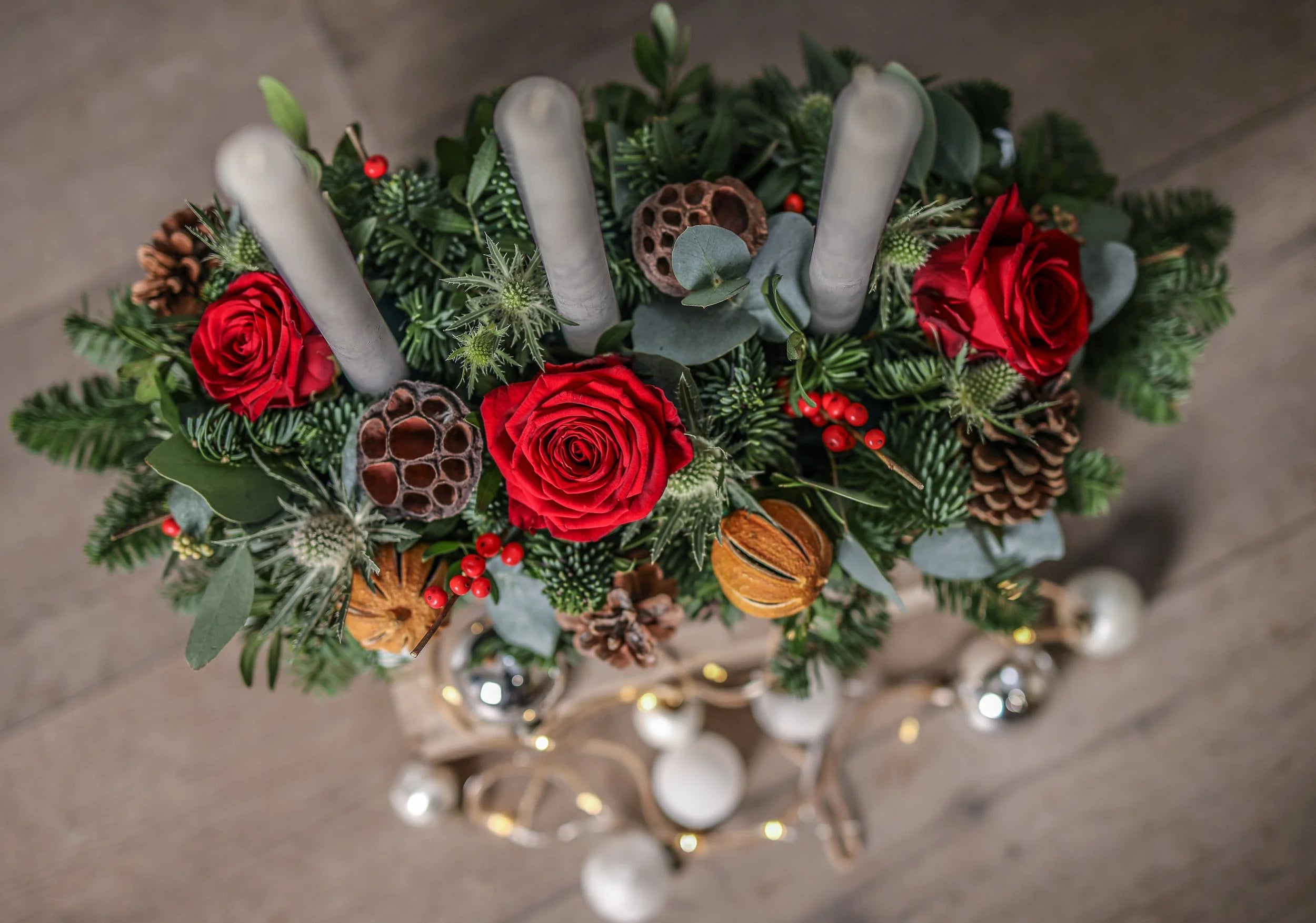 Luxury Christmas Table Centre