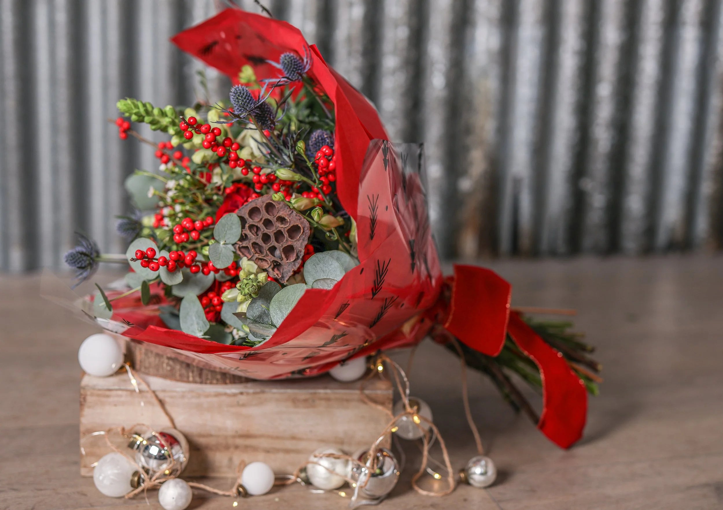 Christmas Handtied Bouquet