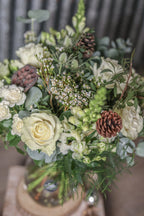 Christmas Flowers in a Vase