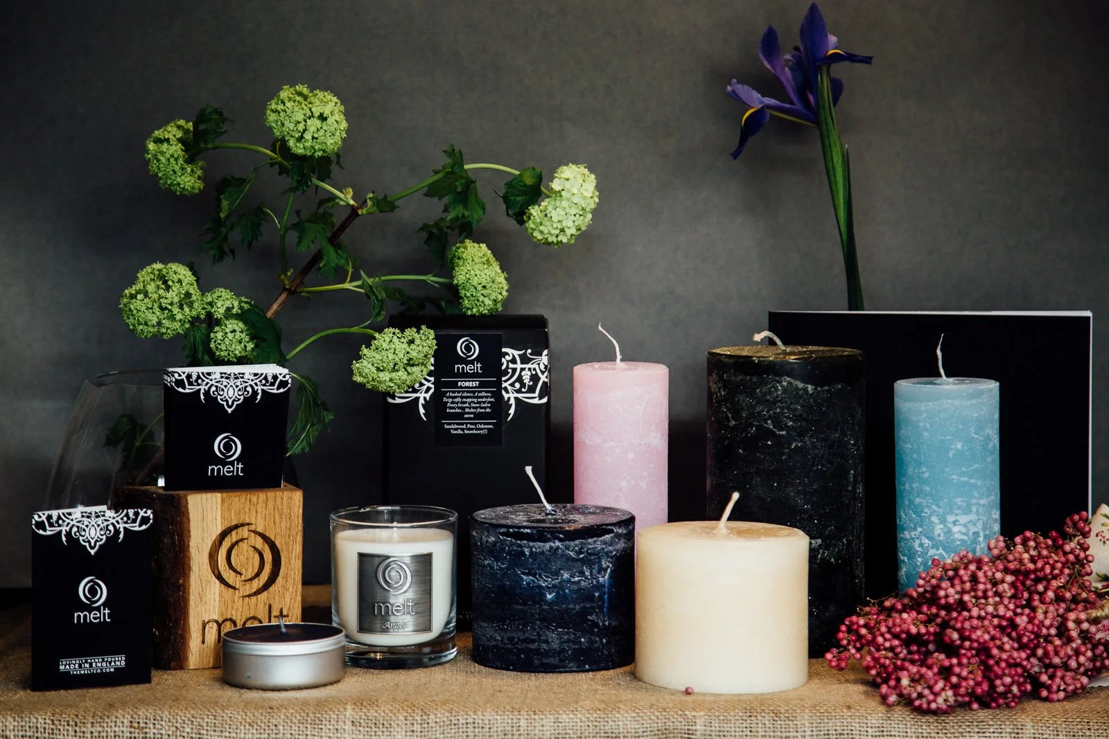 Wild Flowers Candles