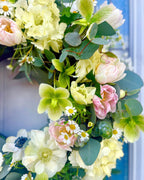 Handmade Spring Door Wreath